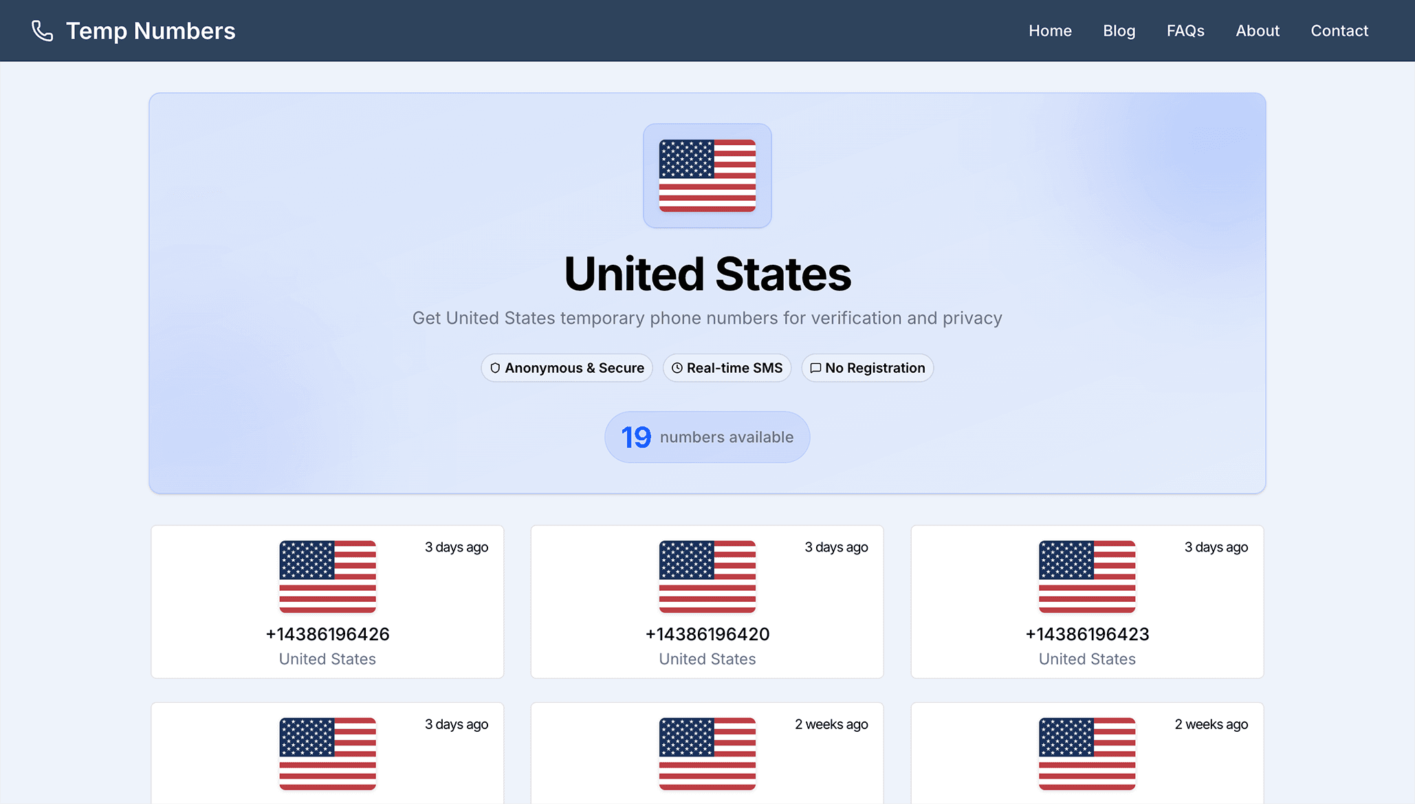 Step 3 - Select Number